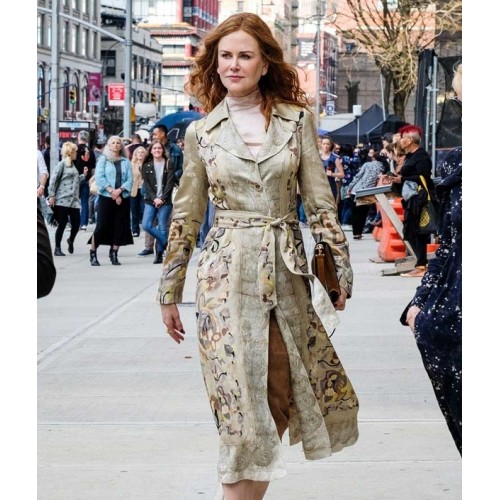 The Undoing Nicole Kidman Floral Coat